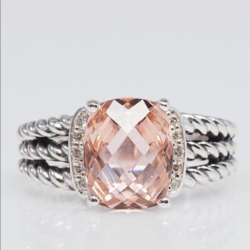 DAVID YURMAN MORGANITE RING